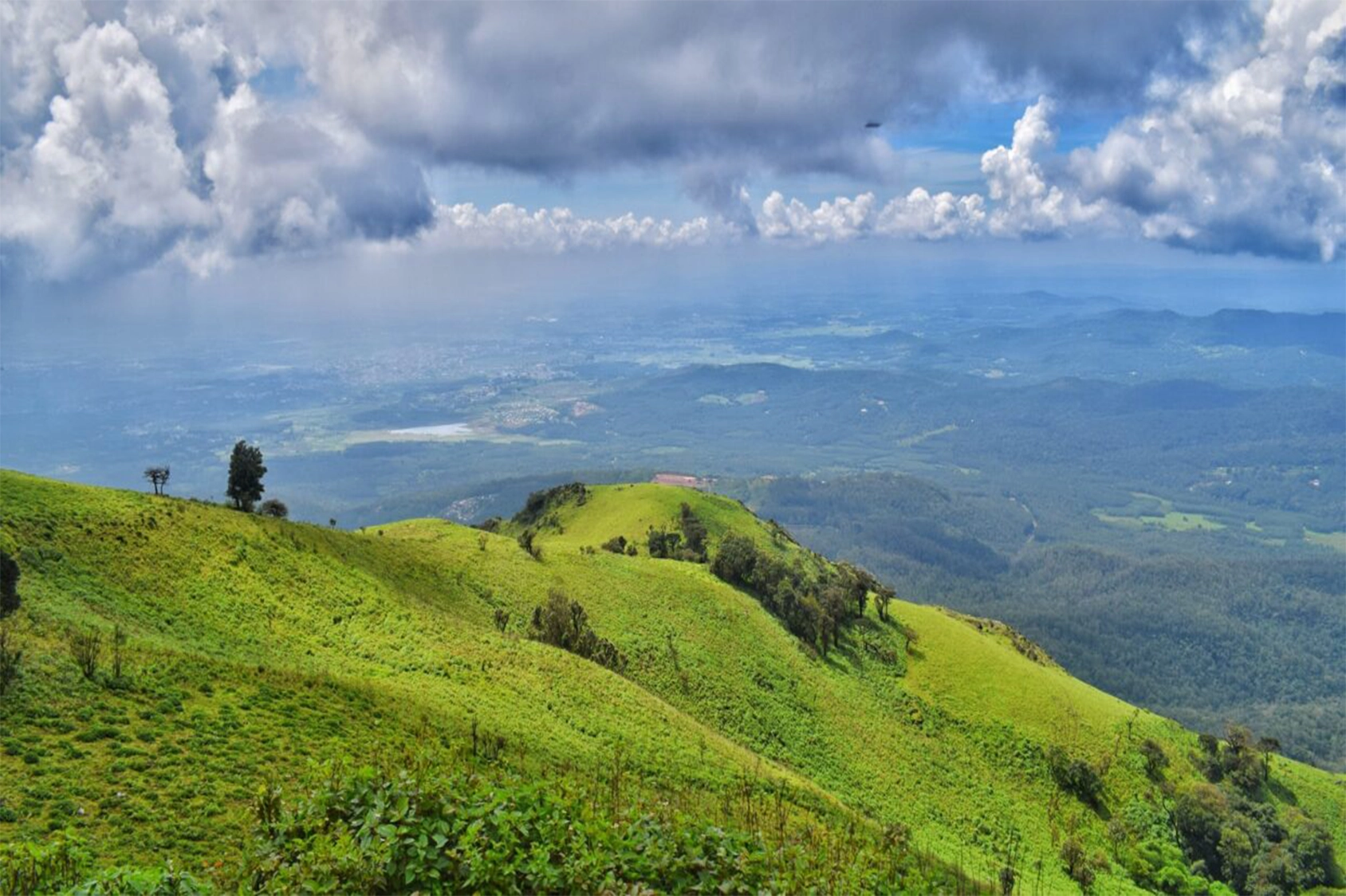 Coorg, officially known as Kodagu, is a scenic hill district in the Western Ghats of southern Karnataka, India. It is renowned for mist-covered hills, dense forests, coffee plantations, and distinctive Kodava culture. The region is one of India's most important coffee-growing areas and has become a leading destination for nature-based tourism.