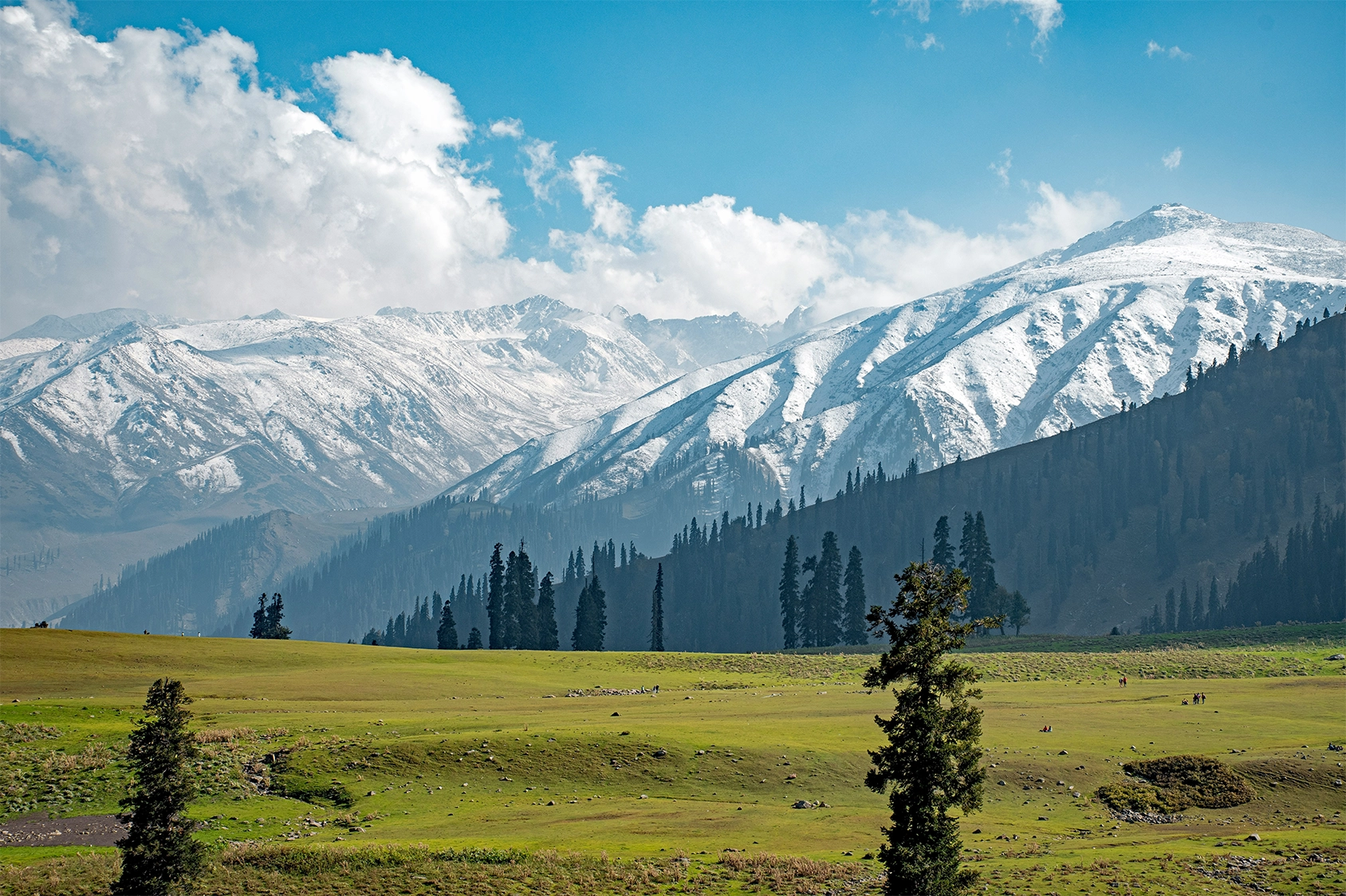 World-class skiing and snowboarding Gulmarg Gondola (one of the world's highest cable cars) Snowmobile rides Snow trekking Stunning Himalayan views Best time: December to March