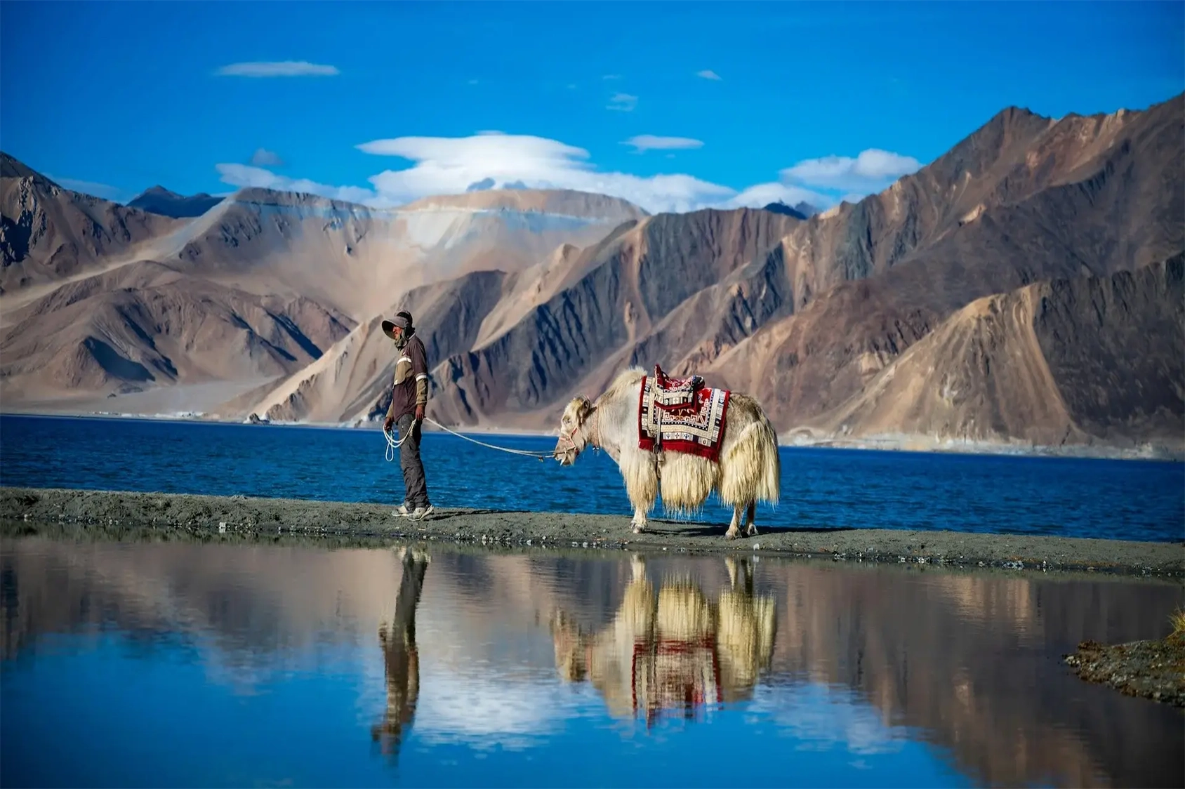 Ladakh is a high-altitude Himalayan region in northern India known for its dramatic mountain landscapes, Buddhist heritage, and sparse cold-desert environment. Since 2019, it has been administered as a union territory, and it attracts visitors from around the world for trekking, monasteries, scenic lakes, and adventure travel.