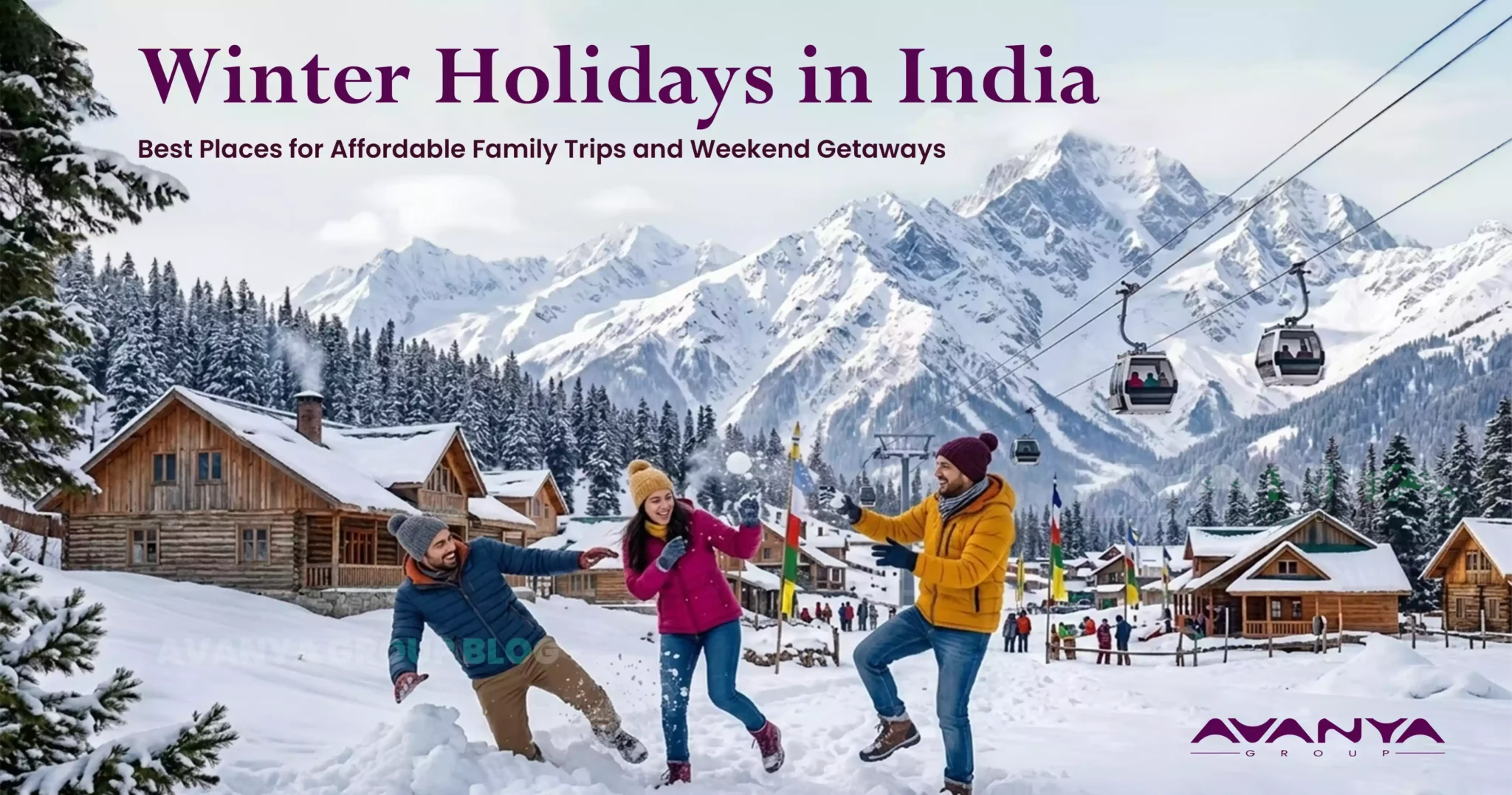 Winter Holidays in India on a Budget, Best Places for Affordable Family Trips and Weekend Getaways.